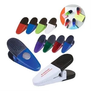 Jumbo Size Magnetic Memo Clip Holder w/Strong Grip