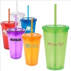 16 Oz. Sunsplash Double Wall Tumbler