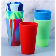 16oz Unbreakable Silicone Tumbler Coffee Cup