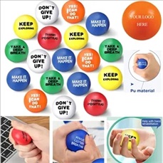 2.8" PU Stress Relief Balls