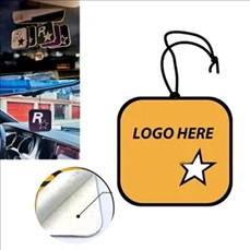 3" Hanging Aromatherapy Paper Car Freshener