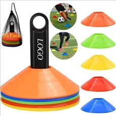50pcs Set Soccer Cones for Sports Training