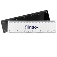 6" Mini Plastic Ruler