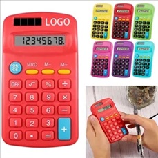 8 Digit Solar Pocket LCD Display Calculator