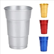 Aluminum Metal Cup