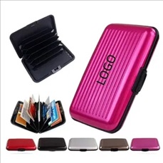 Aluminum alloy antimagnetic shield card box