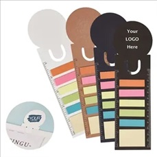 Book Mark Sticky Note Pad With Ruler