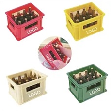 Bottle Opener with Magnetic Fridge Sticker