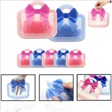 Bow portable packaging baked cookies and snacks sealed bag