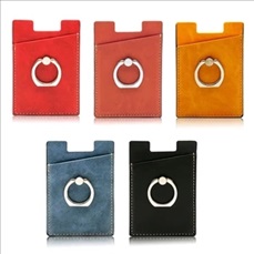 Card Holder with Metal Ring