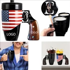 Ceramic Novelty Funny Gun Cup Revolver Mugs