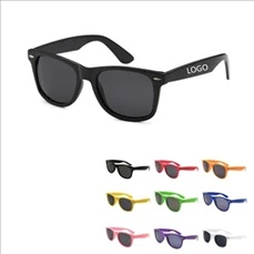 Classic Retro Rice Nail Square Temple Sunglasses