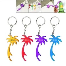 Coconut Palm Tree Shaped Bottle Opener Key Holder