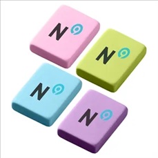 Colorful Square Rubber Eraser