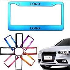 Custom Aluminum Car License Plate Frame