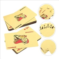 Customized waterproof poker playing cards