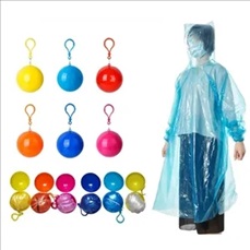 Disposable Emergency Rain Ponchos
