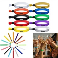 Disposable Polyester Cloth Event Wristband