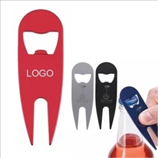 Divot Tool With Bottle Opener