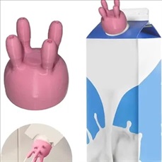 Fun Milk Carton Divider Spout