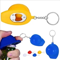 Hard Hat Bottle Opener Key chain