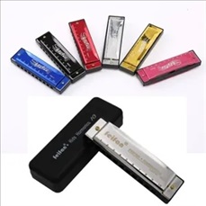 Metal Harmonica for kids 10-Hole