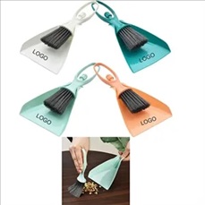 Mini Car Dustpan And Cleaning Brush Set
