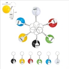 Mini Pickleball Lover Bag Clip Keychain