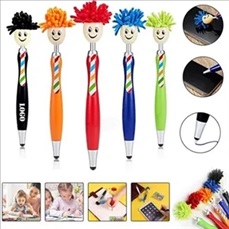 Mop Head Screen Cleaner Stylus Pen