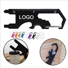 Multi-function Bottle Opener with  Carabiner