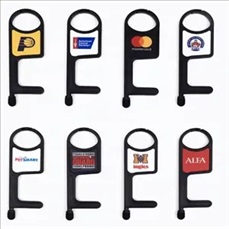 PPE Door Opener Closer No-Touch w/Stylus & Key Chain