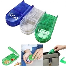 Pill Cutter and Splitter with Dispenser