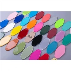 Plastic Hotel Keychain Motel Key Tag