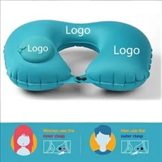 Portable Inflatable Neck Pillow U-Shaped