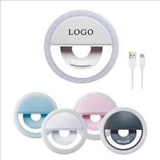 Rechargeable Clip-on Selfie Ring Light
