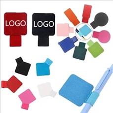 Self Adhesive Leather Pen Loop Clip