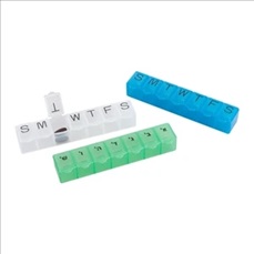 Seven Day Strip Pill Box