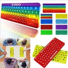 Silicone Keyboard Pop Fidget Toys