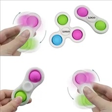 Silicone Push Bubble Fidget Spinner