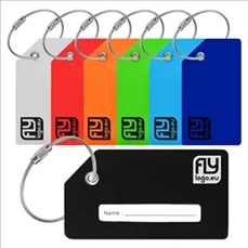 Silicone luggage tags