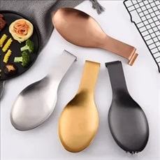 Stainless steel spoon rest / holder  for Stove Top  Counter