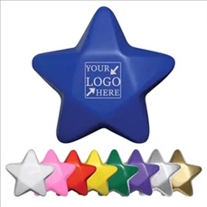 Star Printed Stress Balls