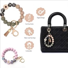 String Silicone Keychain