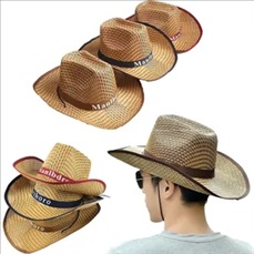 Sunscreen Breathable Cowboy Straw Hat