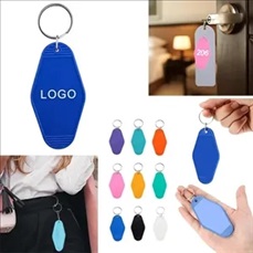 Vintage Style Motel Keychain Key Tag
