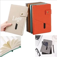 Vintage button notebook