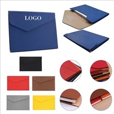 Waterproof PU Leather A4 File Document Bag