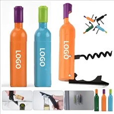 Wine Shaped Corkscrew Bottle Opener