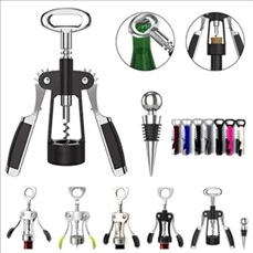 Wine bottle opener